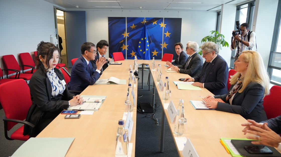 Bilateral Meetig with European Commissioner Breton.